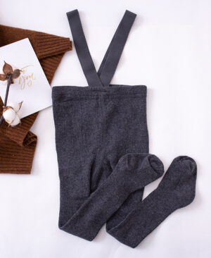 <h1 class="product_title entry-title">Combed cotton baby crawling cross overalls</h1> - Image 4