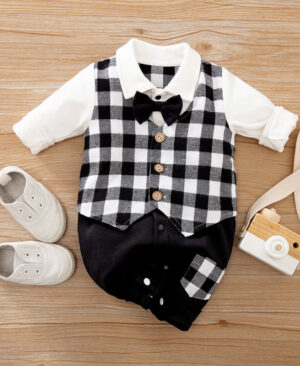 ⁦<h1 class="product_title entry-title">ملابس أطفال للرجال، ملابس أطفال بأكمام طويلة، بدلة أطفال للرجال</h1>⁩ - الصورة ⁦4⁩