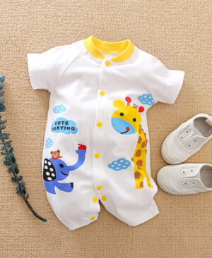 Baby Clothes Short Sleeve Baby Casual Onesies - Image 6