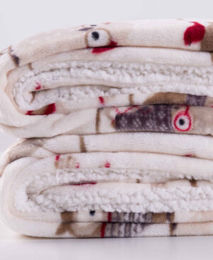 ⁦<h1 class="product_title entry-title">بطانية من جلد الحمل، بطانية للأرجل، بطانية</h1>⁩ - الصورة ⁦7⁩