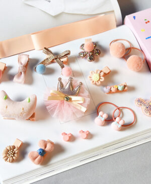 ⁦<h1 class="product_title entry-title">مجموعة إكسسوارات شعر للبنات</h1>⁩ - الصورة ⁦5⁩