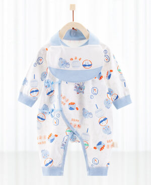 ⁦<h1 class="product_title entry-title">بدلة أطفال قطنية بقطعة واحدة</h1>⁩ - الصورة ⁦6⁩