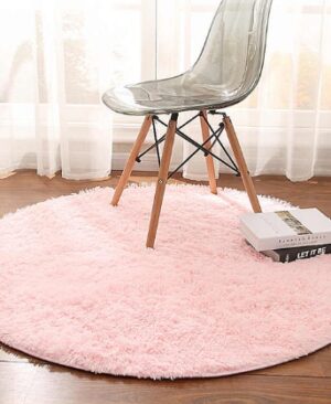<h1 class="product_title entry-title">Fluffy Round Rug Carpets For Living Room Decor Faux Fur Carpet Kids Room Long Plush Rugs For Bedroom Shaggy Area Rug Modern Mat</h1> - Image 3