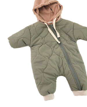 <h1 class="product_title entry-title">Baby Padded Quilted Kumpsuit Outing Clothes</h1> - Image 3