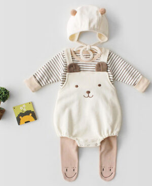 <h1 class="product_title entry-title">Baby sleeveless strapless cotton robe hat</h1> - Image 4