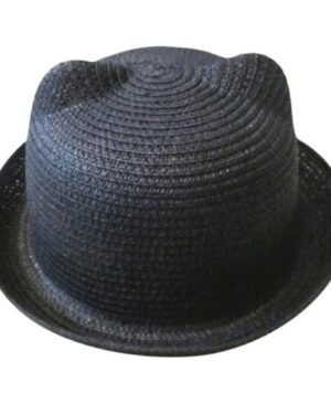 ⁦<h1 class="product_title entry-title">قبعة صيفية كورية بأذني قطة لطيفة قبعة قش قبعة شمسية</h1>⁩ - الصورة ⁦7⁩