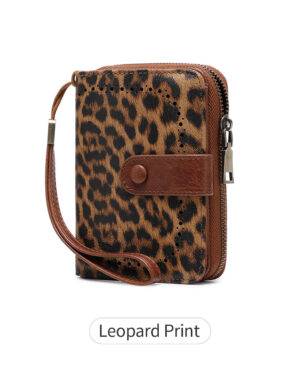 <h1 class="product_title entry-title">Leopard Print Multifunctional Zipper Retro Small Wallet</h1> - Image 5