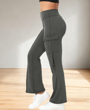 <h1 class="product_title entry-title">Womens Fashion Solid-Color High-Waisted Yoga Pants</h1> - Image 5