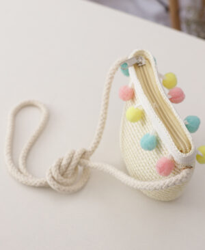 ⁦<h1 class="product_title entry-title">طقم قبعة وحقيبة أطفال بلون موحد</h1>⁩ - الصورة ⁦4⁩