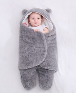 <h1 class="product_title entry-title">Baby Sleeping Bag Envelope for Newborn Baby Winter Swaddle Blanket</h1> - Image 9