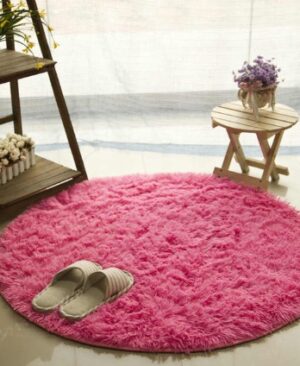 <h1 class="product_title entry-title">Fluffy Round Rug Carpets For Living Room Decor Faux Fur Carpet Kids Room Long Plush Rugs For Bedroom Shaggy Area Rug Modern Mat</h1> - Image 10