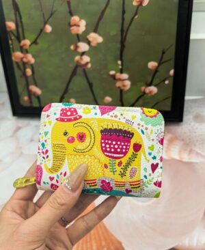 <h1 class="product_title entry-title">Women's Ethnic Style Elephant Long Wallet Organ</h1> - Image 9