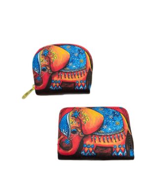 <h1 class="product_title entry-title">Women's Ethnic Style Elephant Long Wallet Organ</h1> - Image 5