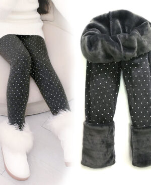 <h1 class="product_title entry-title">Children's Autumn And Winter Baby Tights Color Printed Flowers</h1> - Image 1