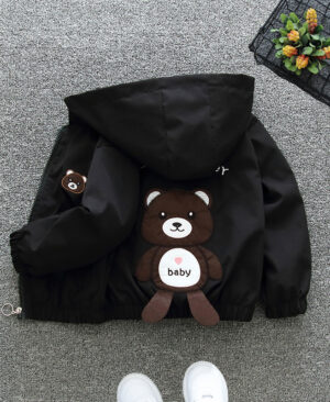 ⁦<h1 class="product_title entry-title">جاكيت بغطاء رأس بسحاب للأطفال</h1>⁩ - الصورة ⁦4⁩