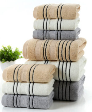 ⁦<h1 class="product_title entry-title">منشفة قطنية نقية منزلية منشفة استحمام</h1>⁩ - الصورة ⁦9⁩