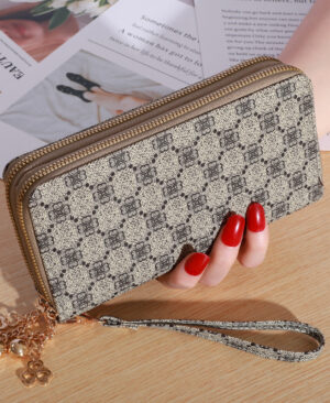 <h1 class="product_title entry-title">Women's Hand Holding Casual Double Zip Large-capacity Wallet</h1> - Image 4