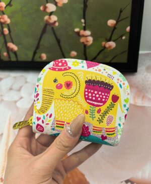 <h1 class="product_title entry-title">Women's Ethnic Style Elephant Long Wallet Organ</h1> - Image 6