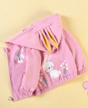 ⁦<h1 class="product_title entry-title">جاكيت بغطاء رأس بسحاب للأطفال</h1>⁩ - الصورة ⁦5⁩