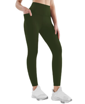 ⁦<h1 class="product_title entry-title">سروال يوغا نسائي ناعم مع تحكم في البطن، مرن وعازل</h1>⁩ - الصورة ⁦7⁩