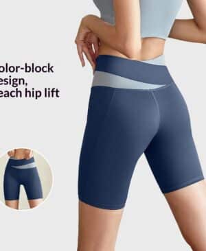 ⁦<h1 class="product_title entry-title">سروال يوغا عالي الخصر ورفع الورك</h1>⁩ - الصورة ⁦3⁩