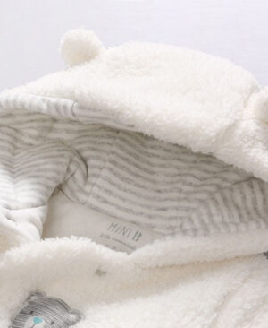 <h1 class="product_title entry-title">Baby clothes lamb winter cotton padded clothes baby newborn baby skin thickening climb Siamese clothes cotton</h1> - Image 9