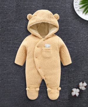 <h1 class="product_title entry-title">Baby clothes lamb winter cotton padded clothes baby newborn baby skin thickening climb Siamese clothes cotton</h1> - Image 6