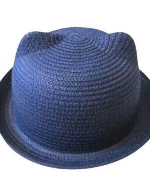 ⁦<h1 class="product_title entry-title">قبعة صيفية كورية بأذني قطة لطيفة قبعة قش قبعة شمسية</h1>⁩ - الصورة ⁦5⁩