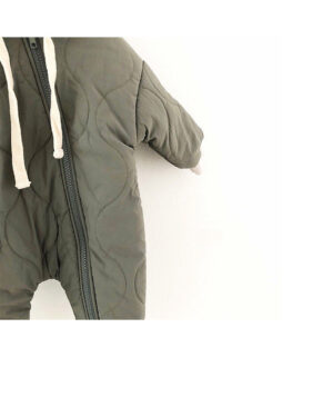 <h1 class="product_title entry-title">Baby Padded Quilted Kumpsuit Outing Clothes</h1> - Image 7