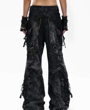 <h1 class="product_title entry-title">Adjustable Tactical Strap Workwear Jeans</h1> - Image 7