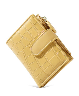 <h1 class="product_title entry-title">Simple Retro Solid Color Zipper Clasp Mini Short Wallet</h1> - Image 9
