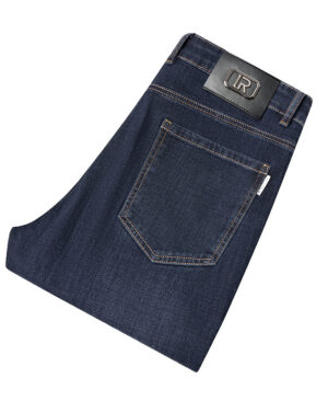 <h1 class="product_title entry-title">Mens New All-Match Thicker High-End Slim-Fit Straight Jeans</h1> - Image 6