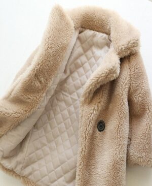 <h1 class="product_title entry-title">Big Kids Fur Coat In Autumn And Winter Coat</h1> - Image 10