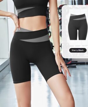 ⁦<h1 class="product_title entry-title">سروال يوغا عالي الخصر ورفع الورك</h1>⁩ - الصورة ⁦8⁩