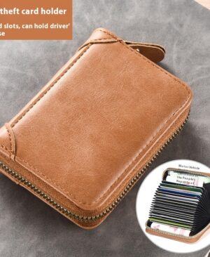 <h1 class="product_title entry-title">Men's Anti-demagnetization And Anti-theft ID Card Bag</h1> - Image 6