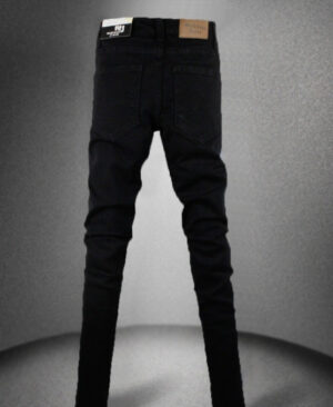 ⁦<h1 class="product_title entry-title">جينز ضيق أسود للرجال</h1>⁩ - الصورة ⁦4⁩