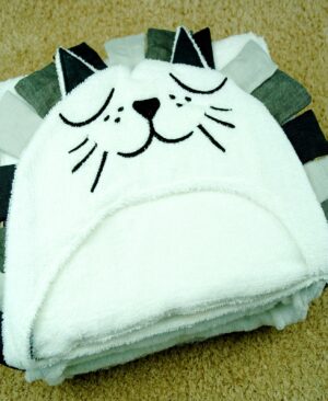 <h1 class="product_title entry-title">New Baby Boys Girls Lion Cat Shape Bath Towel Stuffed Toys Dolls Kids Room Bed Blanket & Swaddling Kids Christmas Gift</h1> - Image 6