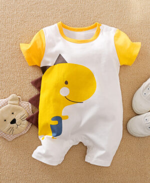 Baby Clothes Short Sleeve Baby Casual Onesies - Image 4