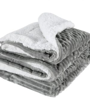 ⁦<h1 class="product_title entry-title">بطانية مزدوجة من الصوف الصناعي السميك - بطانية ترفيهية - بطانية هدية</h1>⁩ - الصورة ⁦3⁩