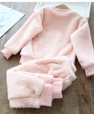 <h1 class="product_title entry-title">Children's Plush Thick Coral Fleece Home Clothes</h1> - Image 3