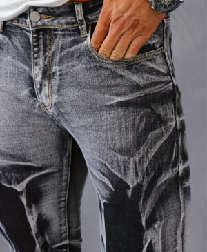 <h1 class="product_title entry-title">Stylish, Slim-fit Mens Trousers With An Irregular Floral Print Design</h1> - Image 6