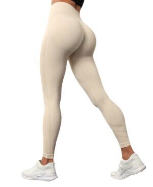 ⁦<h1 class="product_title entry-title">بنطلون يوغا عالي الخصر للتحكم في البطن ورفع المؤخرة للنساء - ليجنغز لياقة بدنية ضيقة</h1>⁩ - الصورة ⁦3⁩