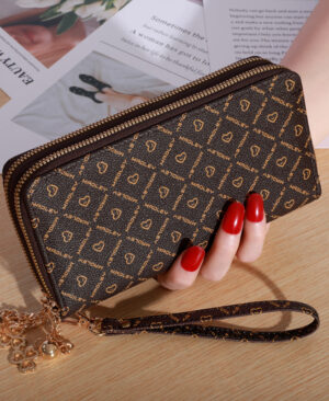 <h1 class="product_title entry-title">Women's Hand Holding Casual Double Zip Large-capacity Wallet</h1> - Image 8