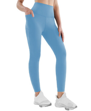 ⁦<h1 class="product_title entry-title">سروال يوغا نسائي ناعم مع تحكم في البطن، مرن وعازل</h1>⁩ - الصورة ⁦8⁩