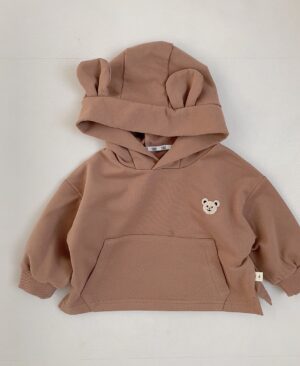 ⁦<h1 class="product_title entry-title">سويت شيرت ب hood للأطفال لخريف</h1>⁩ - الصورة ⁦4⁩