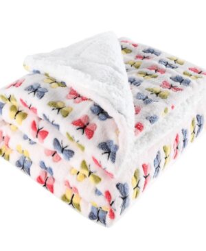 ⁦<h1 class="product_title entry-title">بطانية مزدوجة من الصوف الصناعي السميك - بطانية ترفيهية - بطانية هدية</h1>⁩ - الصورة ⁦4⁩