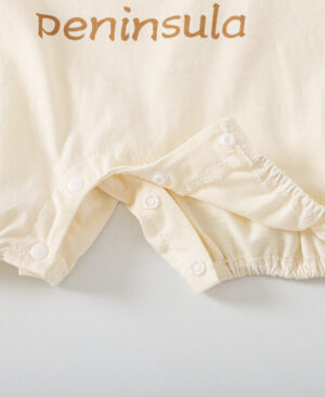 <h1 class="product_title entry-title">Cartoon Bear Print Baby Short Sleeve Rompers</h1> - Image 9