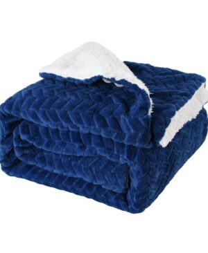 ⁦<h1 class="product_title entry-title">بطانية مزدوجة من الصوف الصناعي السميك - بطانية ترفيهية - بطانية هدية</h1>⁩ - الصورة ⁦5⁩