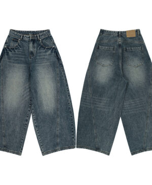 ⁦<h1 class="product_title entry-title">جينز بوت كوت بتصميم أمريكي عتيق بلون أزرق مغسول</h1>⁩ - الصورة ⁦3⁩