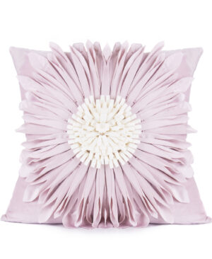 <h1 class="product_title entry-title">Fashion Modern Style White Throw Pillows Velvet Stitching 3D Chrysanthemum Cushion Waist Pillow Blue Cushion Case</h1> - Image 4